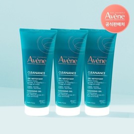 Avene Cleanance Cleansing Gel 200ml 3pcs / 아벤느 클리낭스 클렌징 젤 200ml 3개