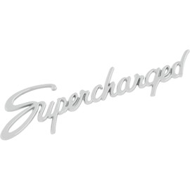 Supercharged Script Emblem