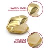 LEPJOS Grillz Teeth 2 Pack - Universal Gold Grillz with