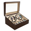 BIXIBIN Automatic Watch Winder Box, Luxury Storage Case for Mechanical