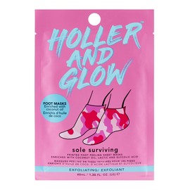 Holler and Glow Sole Surviving, Peeling Printed Foot Masks