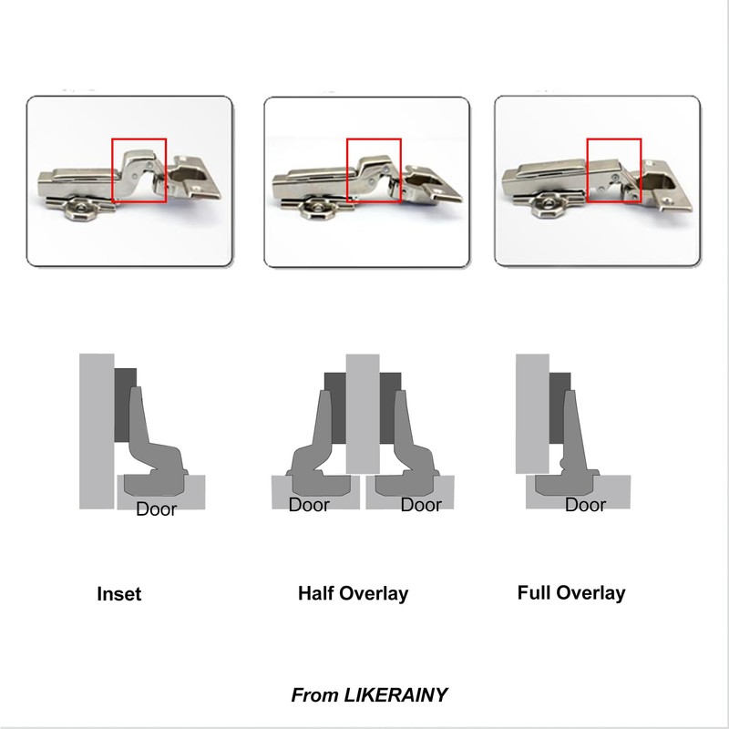 Hettich 110 Degree Inner Stop Standard Hinge Without Self-Closing Mechanism