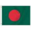 2×3 FT Bangladesh Flag,Medium 60×90 CM Bangladeshi Outdoor Banner,100D Decor,Doube