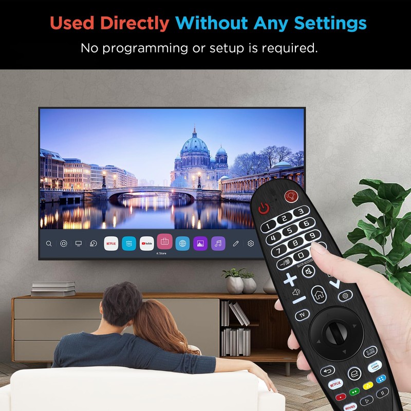 Universal Backlit Remote Control for LG Smart TV Magic Remote