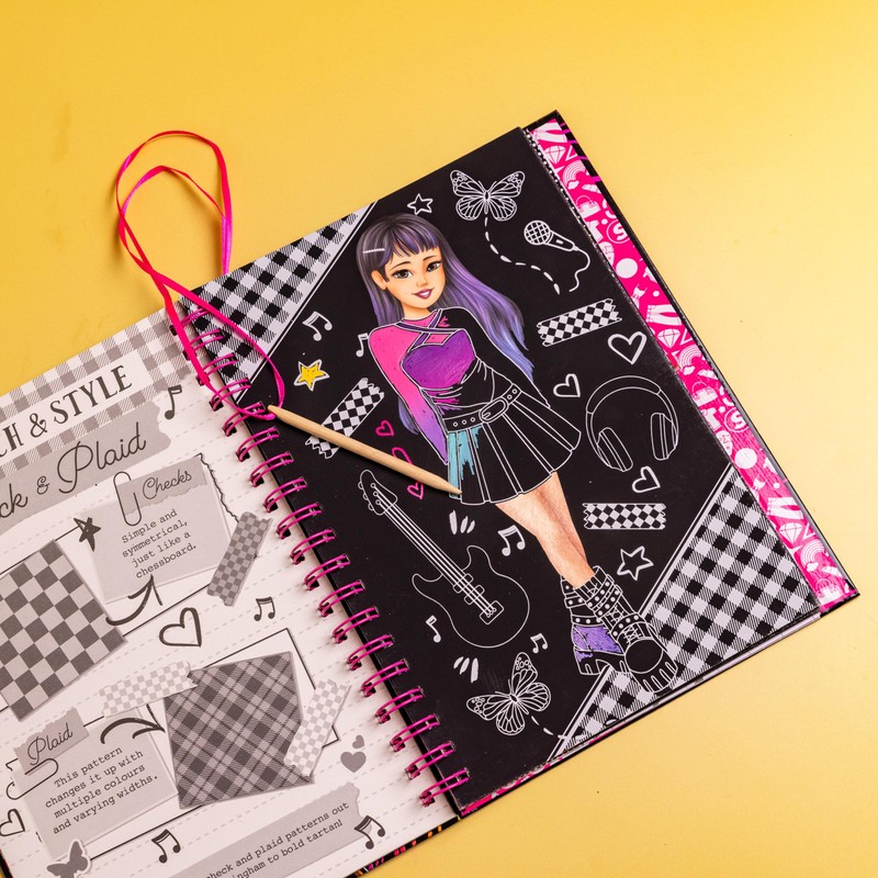 Bookoli | Stylestopper Etch Art Sketchbook | Art Project |