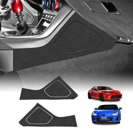 KUNGKIC for Toyota GR86 Subaru BRZ 2021 2022 2023 2024 Center Console Side Panel Cover 9002 Color Italian Suede Sticker Protector Interior Accessories