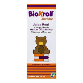 Biokroll Jarabe Suplemento Alimenticio 240 Ml Bqm Sabor Sin Sabor