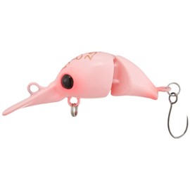 Shimano 12T TR-125N Crank Cardiff Chibi Toro Lure, 0.1 inch (25 mm), 0.05 oz (1.4 g), Strawberry Ole