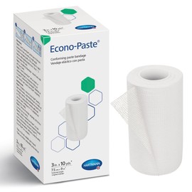 Hartmann 47300000 Econo-Paste Latex-Free Conforming Zinc-Oxide Paste Bandage, 3" Width, 10 yd. Length