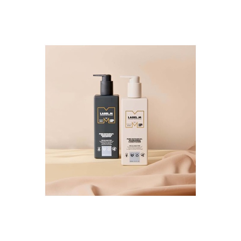 LABEL.M Pure Botanical Nourishing Conditioner 300ml - With Recyclable Pump