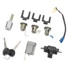 Car Full Lock Cylinder Key Set MR259111 Replacement for Mitsubishi