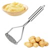 Stainless Steel Potato Masher, Labor-Saving Heavy Duty Potato Ricer,