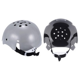 uxcell 2Pcs Bump Cap Insert, ABS Baseball Hard Hat Inserts, Lightweight Safety Bump Cap with Adjustable Strap for Head Protection (Plus Size, Grey)