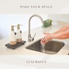Finisterra White Hand and Dish Soap Dispenser Set With Tray