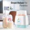 BUBOS Smart Fast Heating Automatic Baby Bottle Warmer for 2