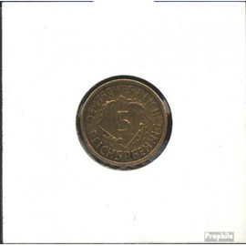 Prophila Collection German Reich Hunter Number: 316 1930 A Very Beautiful Aluminium Bronze Very Beautiful 1930 5 Reichspfennig Ears (Coins for Collectors - No Payment Method)