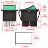 Heschen Rocker Switch On/Off 4 Port Green Light 16A 250VAC