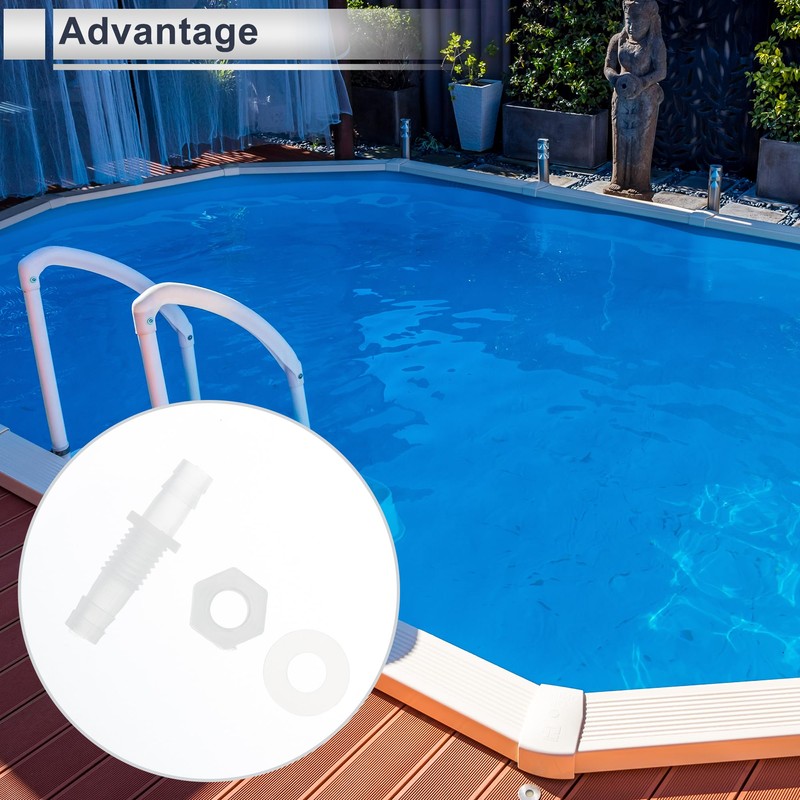 RATCHROLL 1 Set Plastic Hose Barb Fitting 5/16" Hose Barb