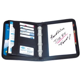 Wedo 581501, Conference Organiser, A5, Black, Elegance, 4-Ring Mechanism