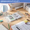 BLOOPIC Personal Organizer, Transparent, A7 Size, 6 Holes, Mini Clear