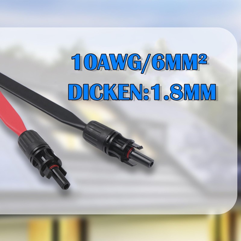 Sorlpv Solar Panel Flat Cable 6 mm², 35 cm Solar