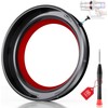 SWAZVAC Dust Bin Top Fixed Sealing Ring Compatible with Dyson