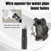 Plastic Pipe Threader, 4/6 Points 6 Points/1 Inch Pipe Threader