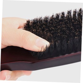 FOMIYES Men's Beard Brush Shaving Brush for Men Portable Beard Cleaning Tool Wood Handle for Grooming