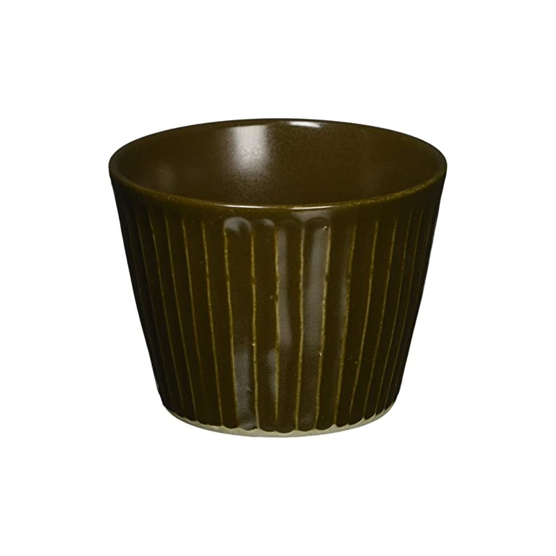 Mashiko Ware SHINOGI Soba Boaguchi Brown TS-13