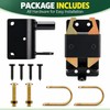 2-Way Farm Gate Latch for Livestock Fences – Heavy-Duty Lockable