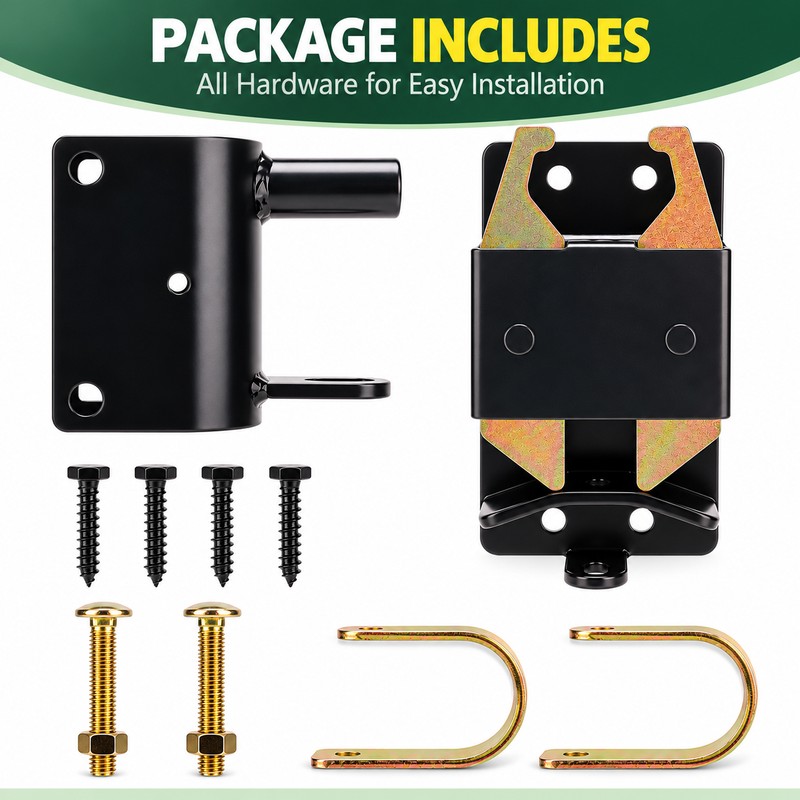 2-Way Farm Gate Latch for Livestock Fences – Heavy-Duty Lockable