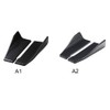2PCS Rear Bumper Lip Splitter 35cm Scratch Resistant Bumper Lip