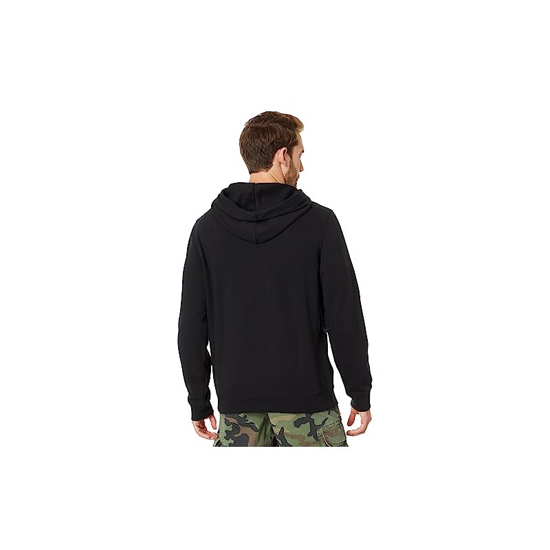 Hurley Men's One & Only Solid Fleece Pullover Hoodie, Black