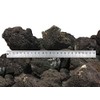 Alpine Flame Large Black Lava Rocks - 30 Lbs