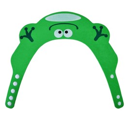 Swimming Cap - Children - Bath - Comfortable - Shower - Eye Protection - Soft Ears - Cap - Baby Bath Shower Cap - Adjustable - Green Original Gift Idea - Coloured