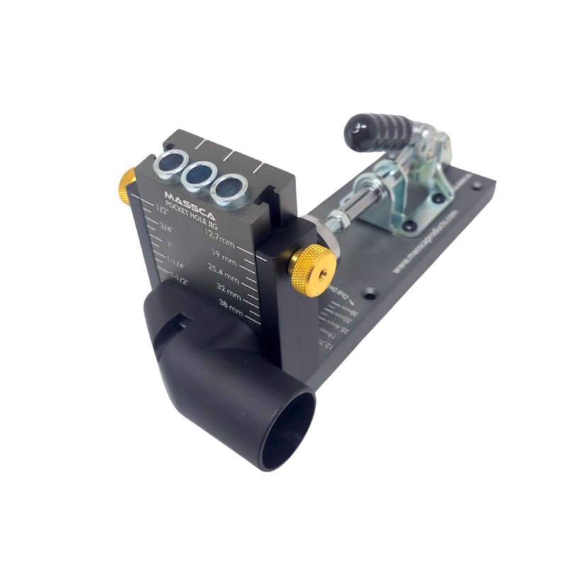 Massca Pocket Hole Jig Kit M1 - Adjustable & Easy