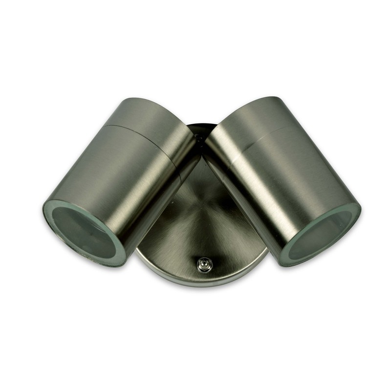 Nartel - Twin Adjustable Wall Spotlight GU10 IP44