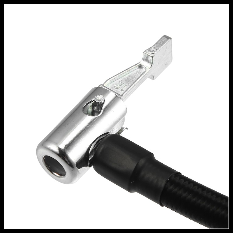 Hihaha 1m Car Tire Inflator Extension Hose with Lock Chuck