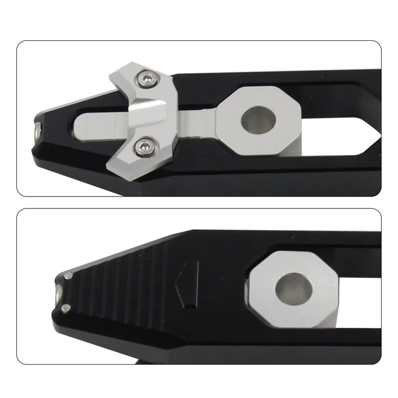 Motorcycle Chain Adjusting Tool CNC Billte Swingarm Tensioner Axle Chain