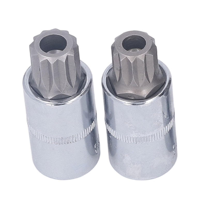 Triple Spline Bit Socket 10 Pcs M4 To CR V