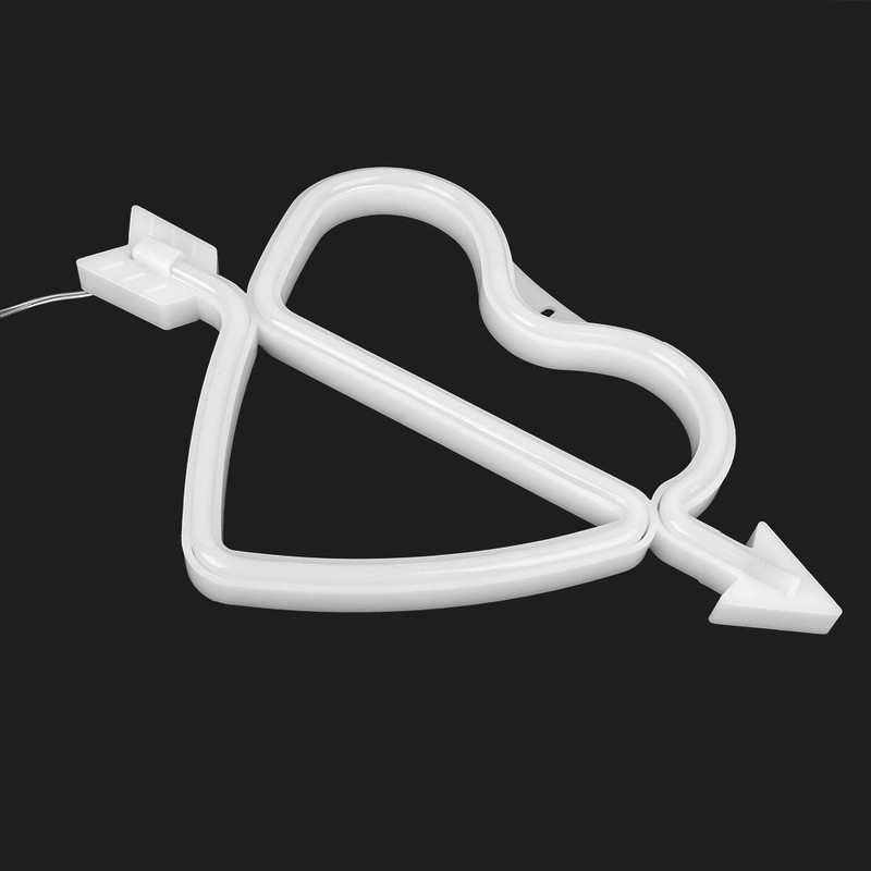 Adorable Heart shape LED Light Decorative Wall Hanging Lamp for