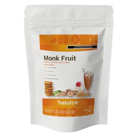 Natulce | Monk Fruit 250 Grms | Endulzante Natural 0 Calorías Keto Alternativa al Azúcar | Fruta del Monje