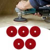 5Pcs 4in Diamond Wet Polishing Pads Soft Grinding Disc Kit