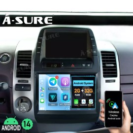 ASURE for Toyota Prius 2004-2009 Android 13 Car Radio Stereo Navi GPS 2+32GB CarPlay