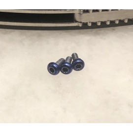 18-8 Blue Stainless Steel Screws For Spyderco Pocket Clip Manix 2 and Manix 2 XL G10