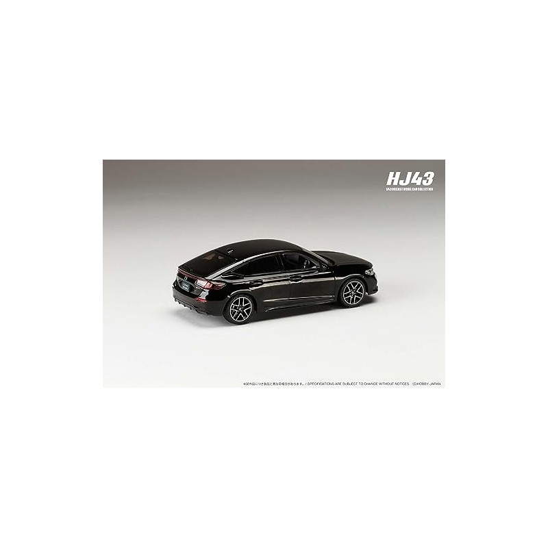 HobbyJAPAN HJ43 1/43 Honda CIVIC (FL4) e: HEV Crystal Black