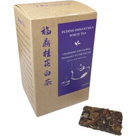 Fuding Osmanthus White Tea 100g Charming Floral Aroma Natural Smooth Sweetness Herbal Taste Healthy Tea Beverage
