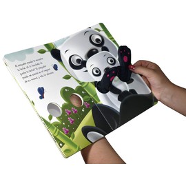 Cuento Infantil con Títere de Tela: Abrázame: El Pandita