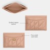 Coach Women's Quilted Essential Card Case, B4/Cream