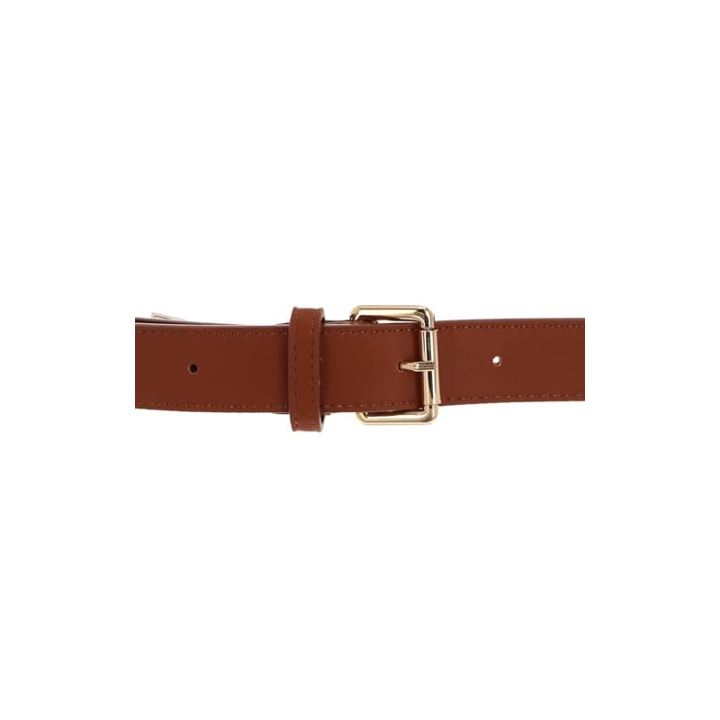 VALENTINO Emma Winter Belt W100 Cuoio / Oro - Can